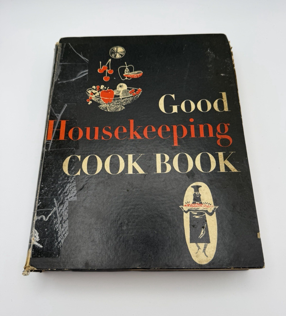 Good Housekeeping Cookbook 1955 First Printing Vintage Hardcover Recipes